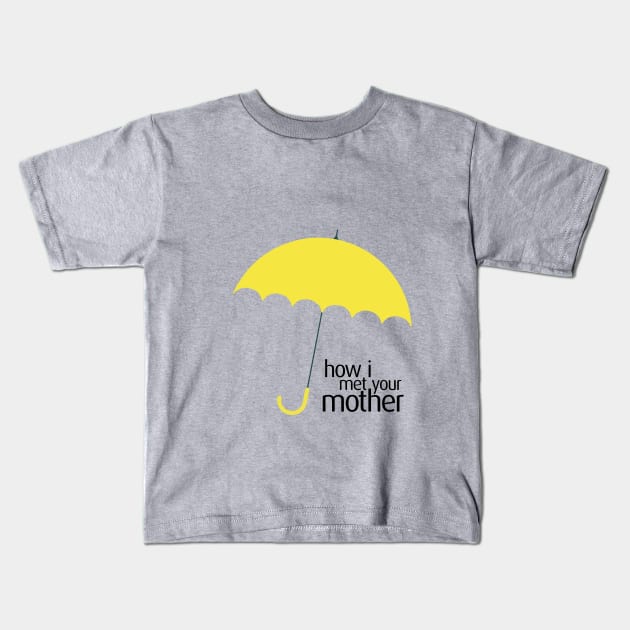 How I Met Your Mother Kids T-Shirt by patrickmaberry